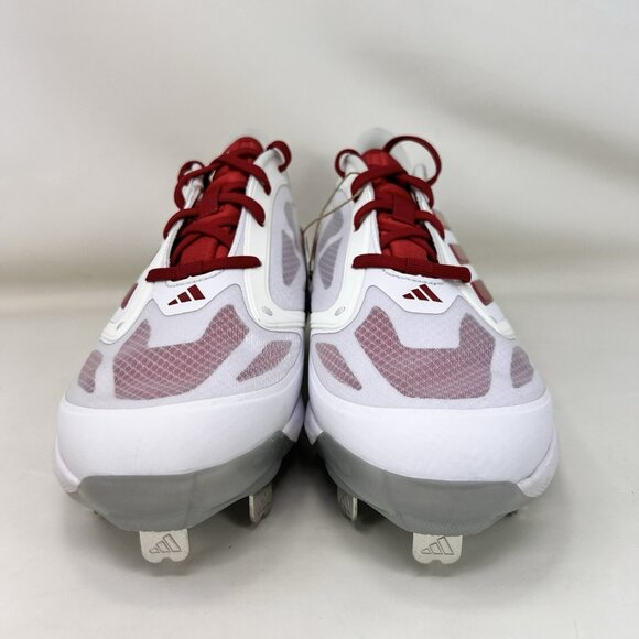 Adidas Adizero Purehustle 3 Elite Softball Cleats White Red Women’s Size 7.5 - Picture 3 of 9